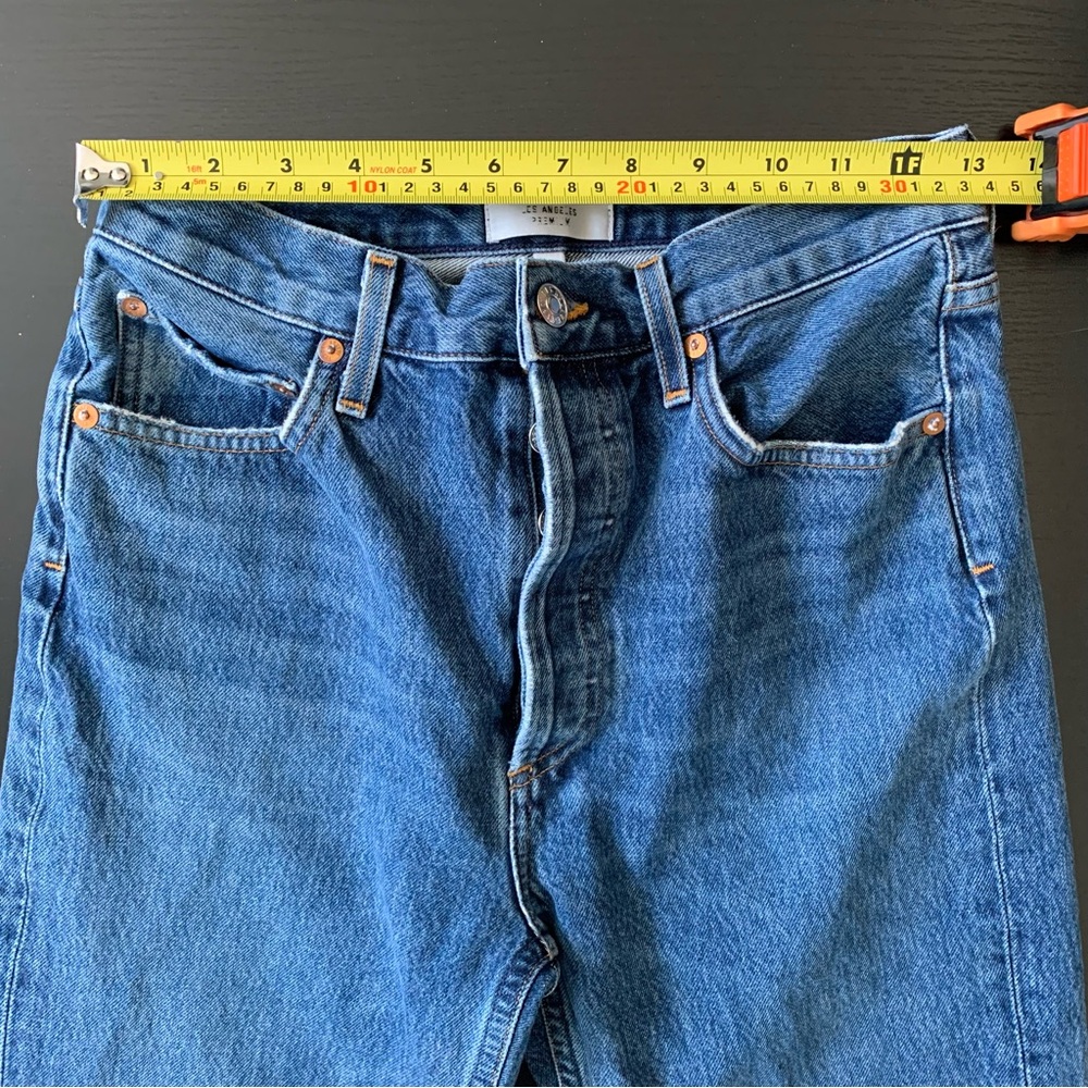 Agolde Cropped Riley Jeans size 26 - Picture 4 of 7